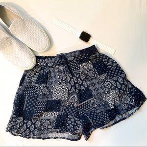 Topshop linen shorts